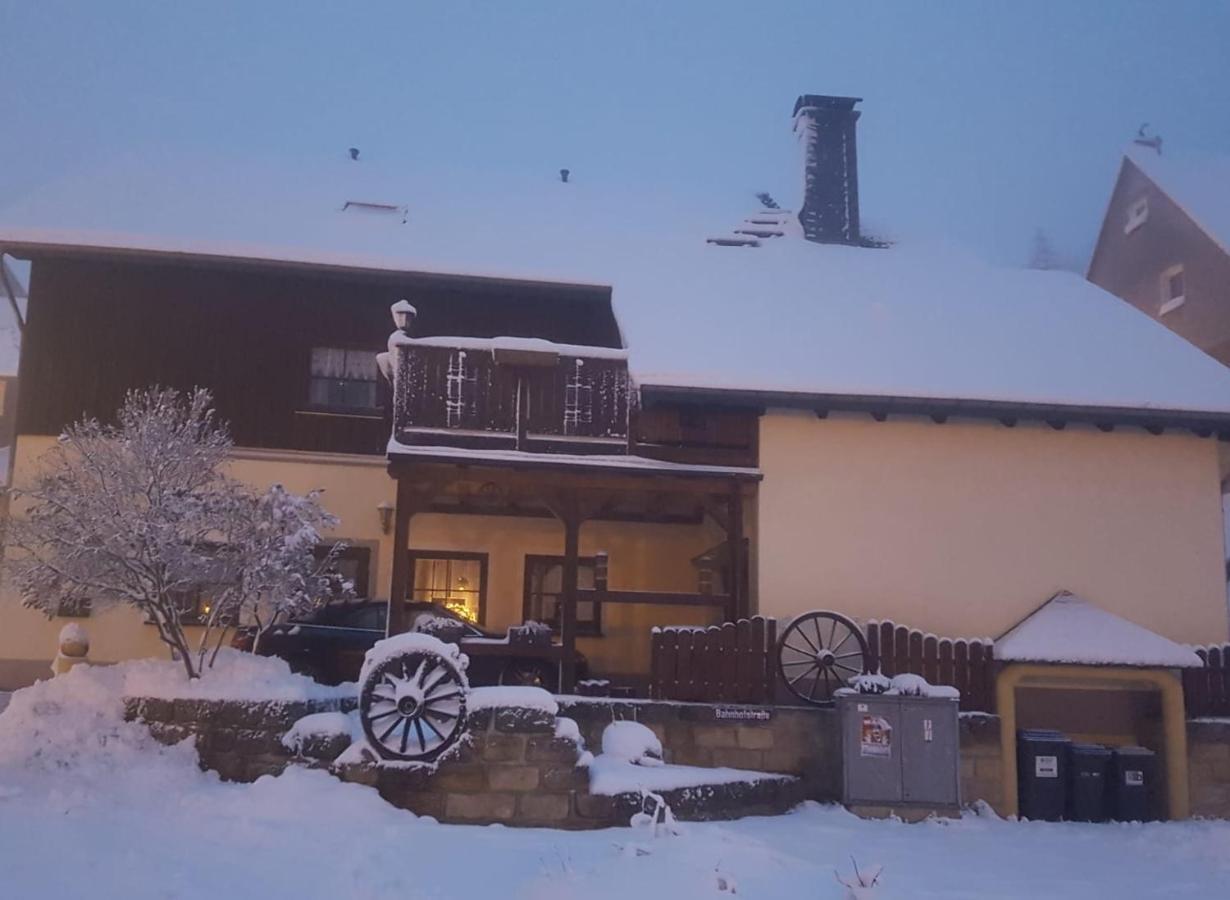 Ferienwohnung Am Schloss Lauenstein Im Erzgebirge Zewnętrze zdjęcie