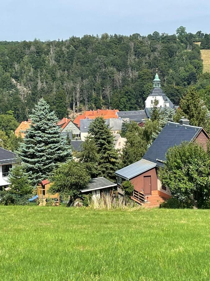 Ferienwohnung Am Schloss Lauenstein Im Erzgebirge Zewnętrze zdjęcie