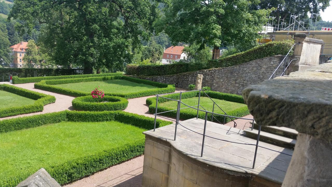 Ferienwohnung Am Schloss Lauenstein Im Erzgebirge Zewnętrze zdjęcie