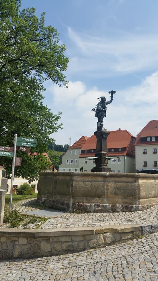 Ferienwohnung Am Schloss Lauenstein Im Erzgebirge Zewnętrze zdjęcie
