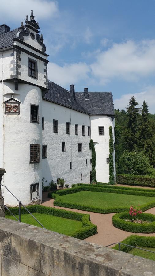 Ferienwohnung Am Schloss Lauenstein Im Erzgebirge Zewnętrze zdjęcie