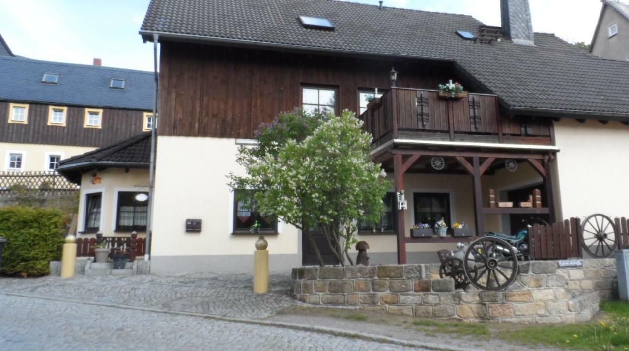 Ferienwohnung Am Schloss Lauenstein Im Erzgebirge Zewnętrze zdjęcie