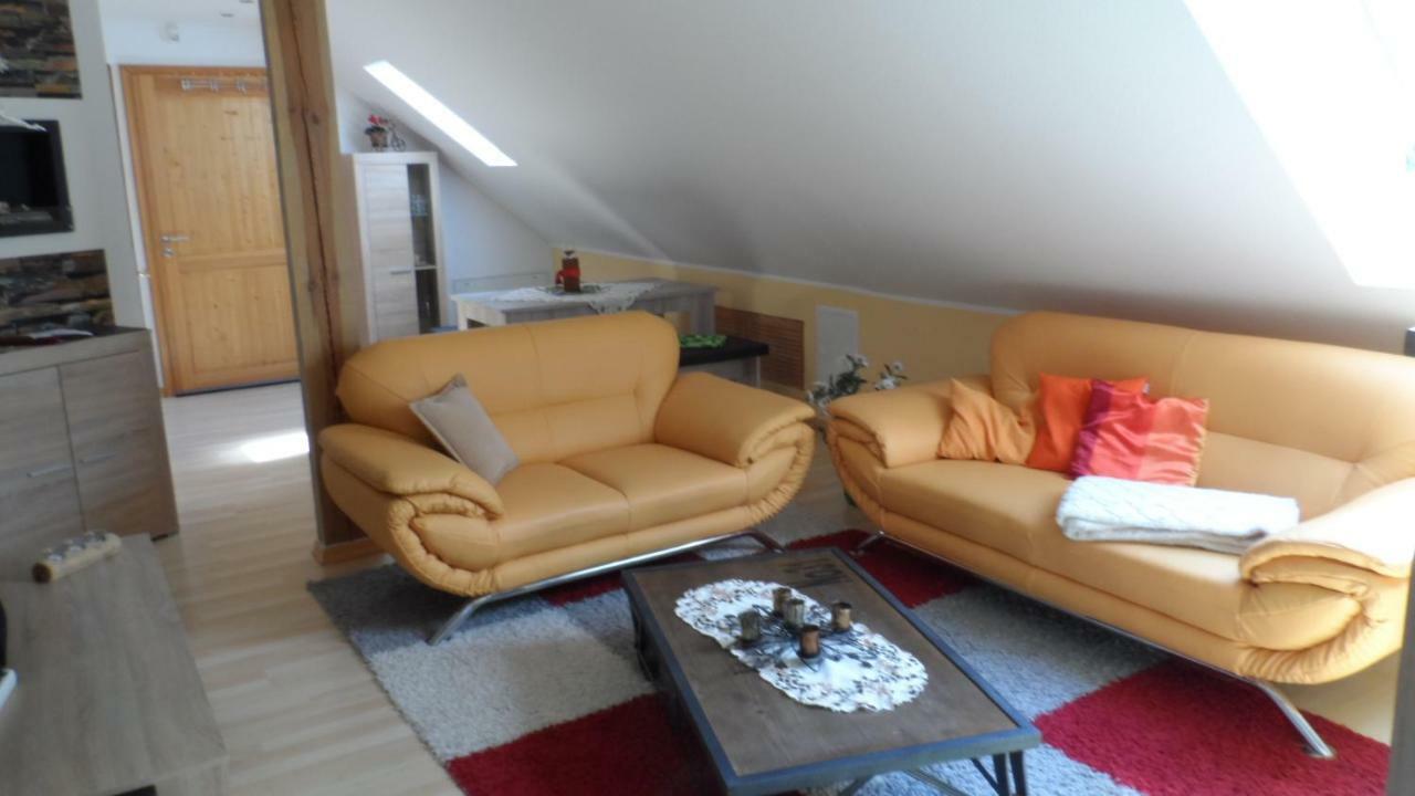 Ferienwohnung Am Schloss Lauenstein Im Erzgebirge Zewnętrze zdjęcie