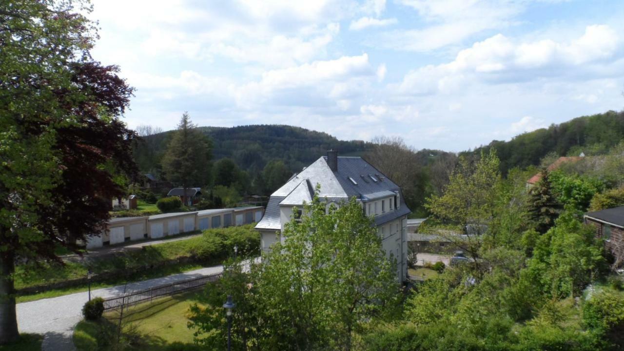 Ferienwohnung Am Schloss Lauenstein Im Erzgebirge Zewnętrze zdjęcie